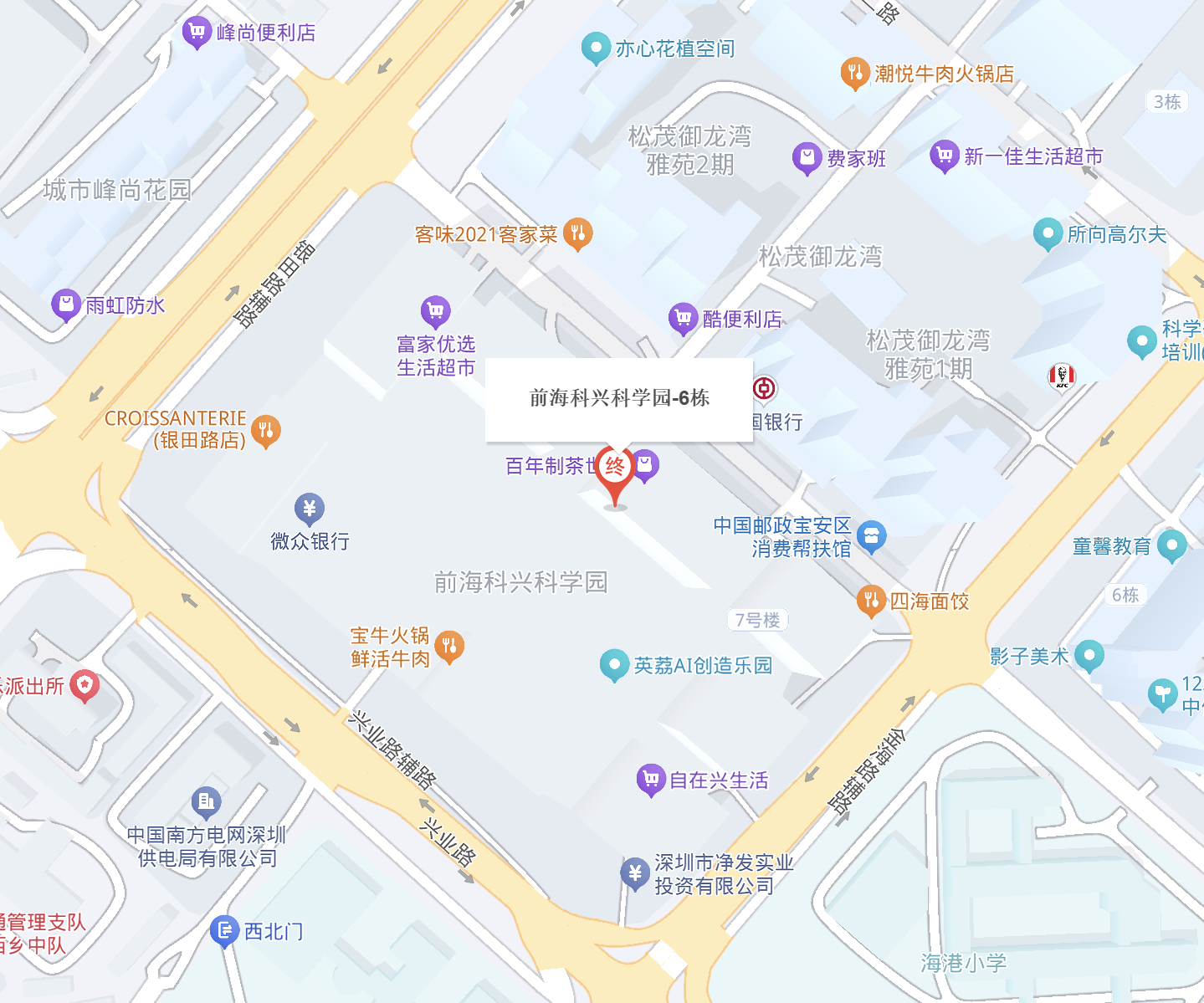 深圳市宝华龙科技有限公司位置地图